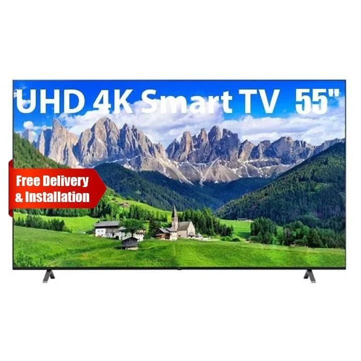 LG UHD Commercial 4K Smart TV 55 Inch, ThinQ AI, AI Sound Pro, HGiG, webOS 24 - Black - 55UT801C0LA