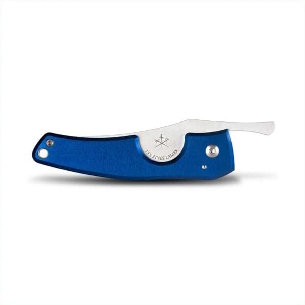Les Fines Lames Le Petit Cigar Cutter Blue Anodized Aluminum, 70 Ring Gauge