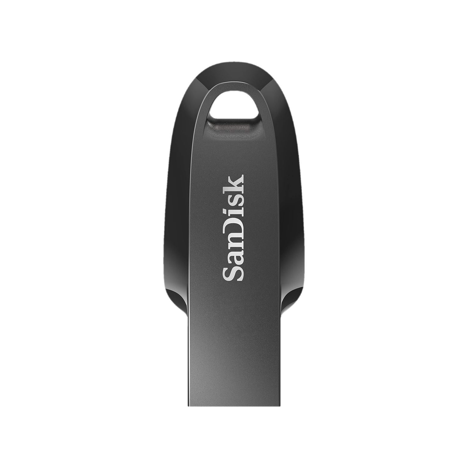 SanDisk Ultra Curve USB 3.2 Flash Drive 512GB with 100MB/s Read Speed, RescuePRO Deluxe Recovery, Keyring Loop & Secure Offline Storage | Black - 619659188023