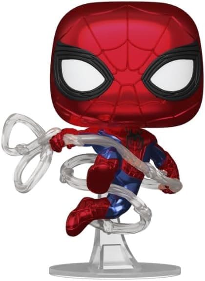 Funko Pop! Marvel: Spider-Man Brand New Day (2026) Metallic Exclusive Vinyl Figure - Collectible Toy