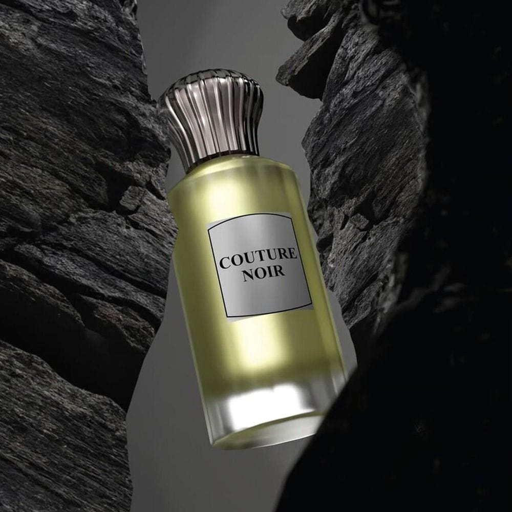 Ahmed Al Maghribi Couture Noir EDP 100ml - Unisex Fruity Leather Perfume, Apple & Musk