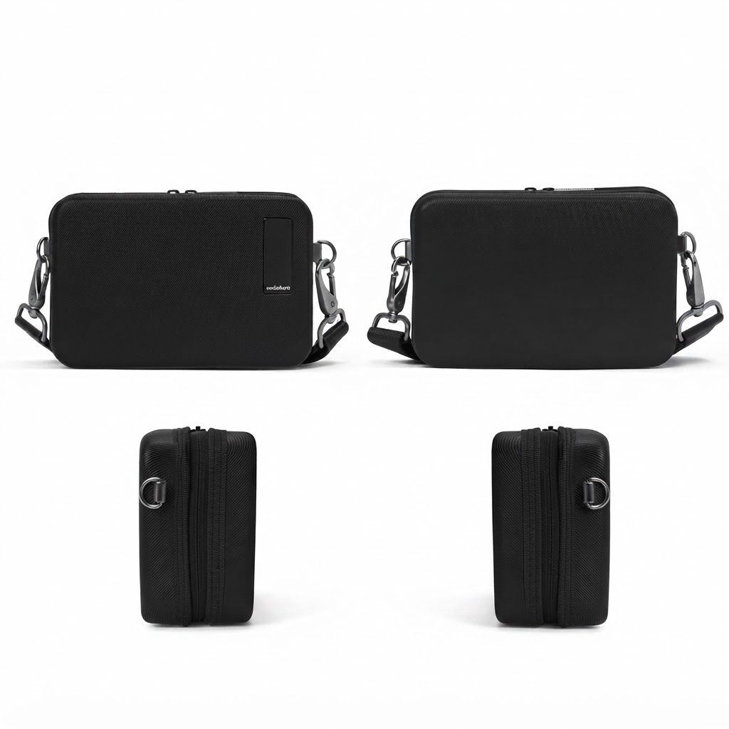 Mokobara The Moko Mini Sling Bag - Durable Hard-Shell Crossbody Travel Organizer for Men & Women 