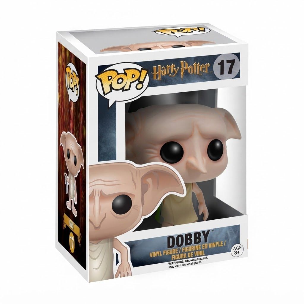 Funko Pop! Harry Potter Dobby Vinyl Figure #06 - Collectible Movie Merchandise, 3.75-Inch Model