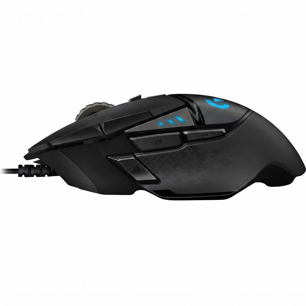 Logitech G502 HERO Wired Gaming Mouse with 25K Sensor, 11 Programmable Buttons, RGB LightingCompatible with Windows, macOS