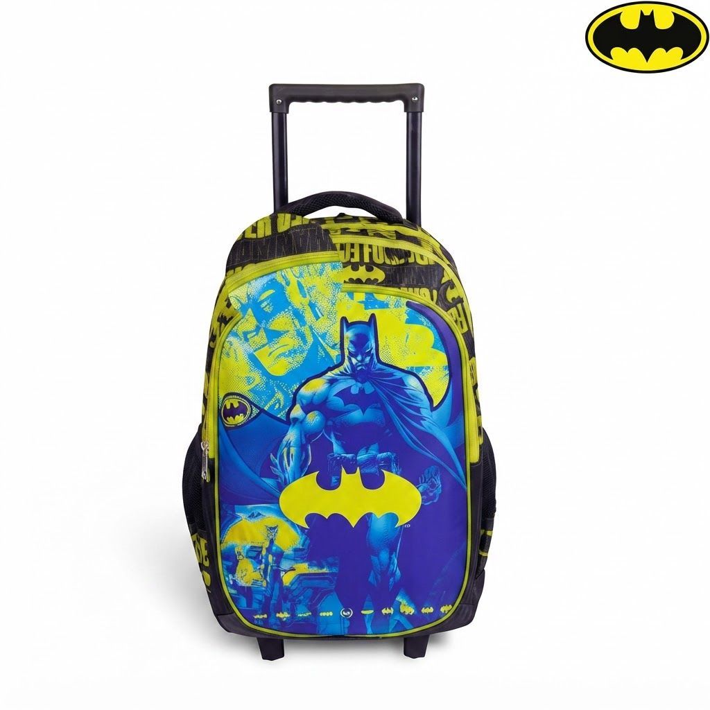 TRUCARE Kids Rolling School Backpack with Smooth-Glide Wheels, Durable Trolley Bag