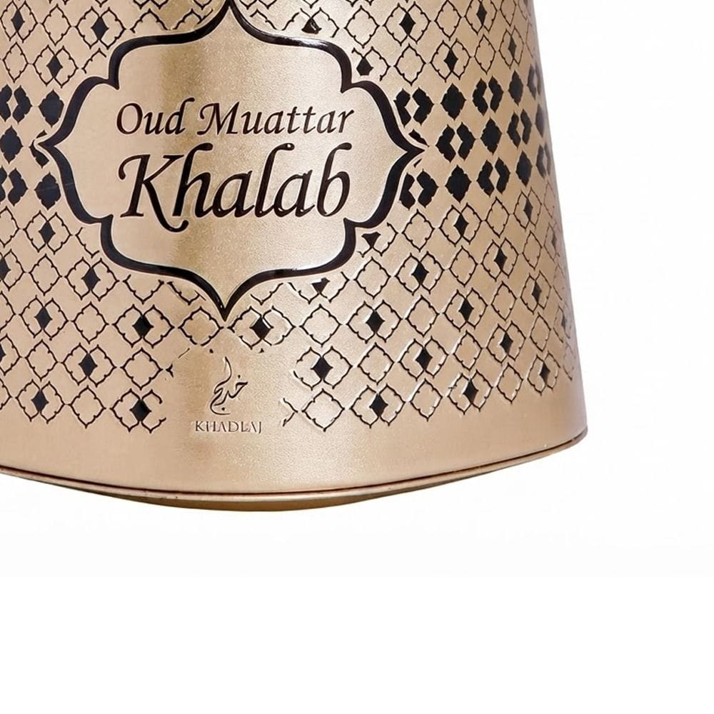 Khadlaj Khalab Oud Muattar, Premium Oriental Bakhoor Incense, Long-Lasting Fragrance for Home, Prayer & Special Occasions - 100g
