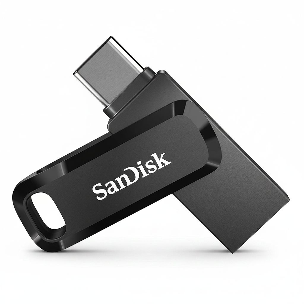 SanDisk Ultra Dual Drive Go USB Type-C Flash Drive 32GB Up to 150MB/s, OTG Compatible -Black 