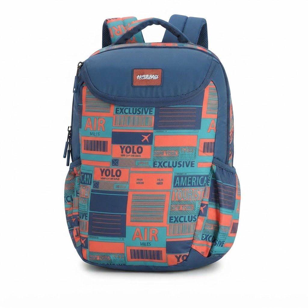 american tourister bag rain cover Mist (Style 4), 31L Volume Backpack with an Add-on & Front Organizer, for Men & Women, Teal, 29.5 Ltrs, Travel Backpacks Fashion BAG1016-7.webp