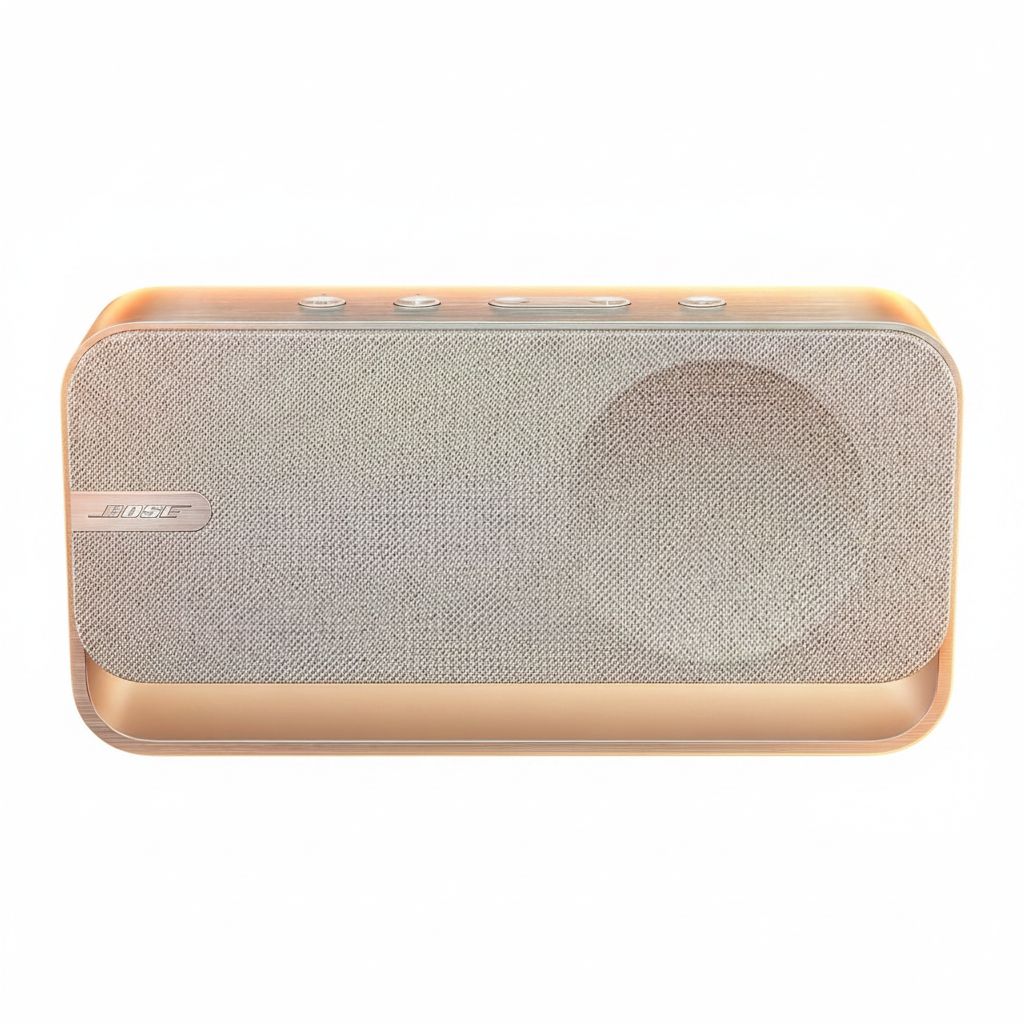 Bose SoundLink Portable Bluetooth Speaker, Premium Sound, Wireless Bluetooth Connectivity, Compact Design - Silver