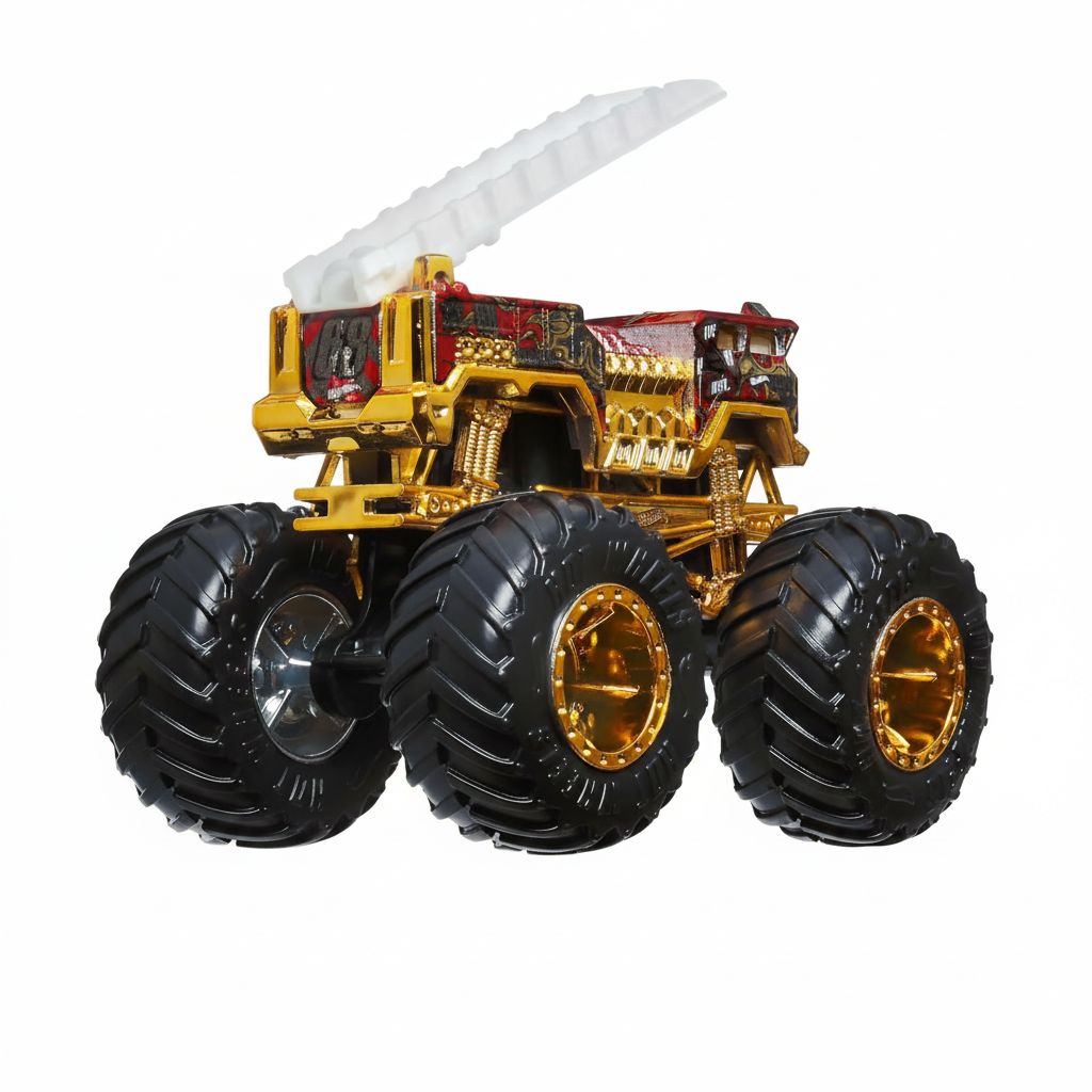 Celebrate 50 Years of Bigfoot with Hot Wheels Monster Trucks Die-Cast Toy