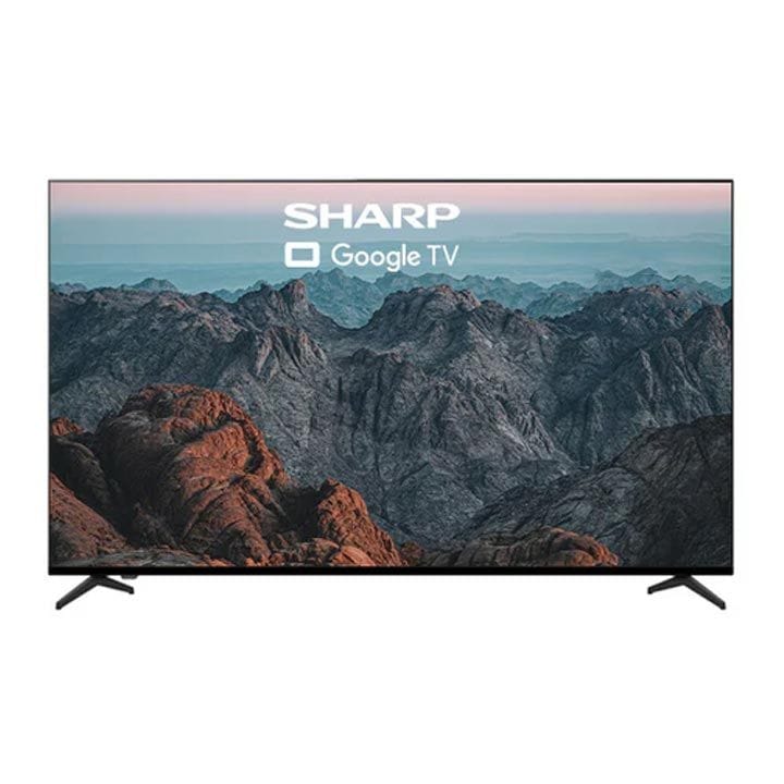 شارب تلفزيون جوجل 55 بوصة 4K بدون إطار | 4T-C55FJ1NX
