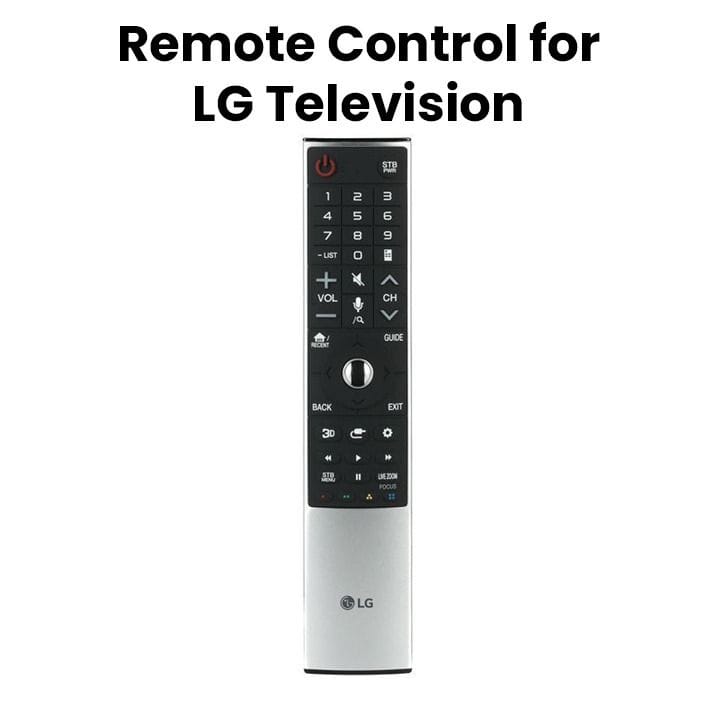Remote Control for LG 49UF770T.AMG Television (Part No.AKB75455602)