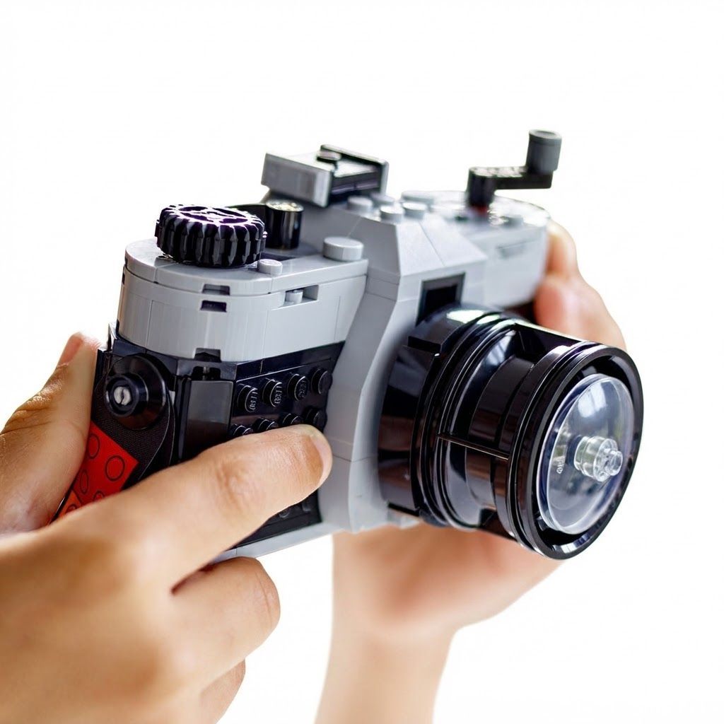 LEGO Creator 3in1 Retro Camera Building Set for Kids, Vintage Toy Camera, Video Camera 8+ years, 3 buildable models (Camera, Video Camera, TV)