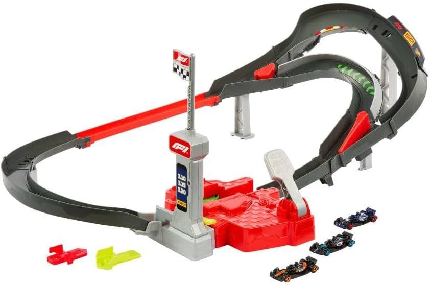Hot Wheels Formula 1 Sprint Race Circuit Track Set - 3 Die-Cast Cars