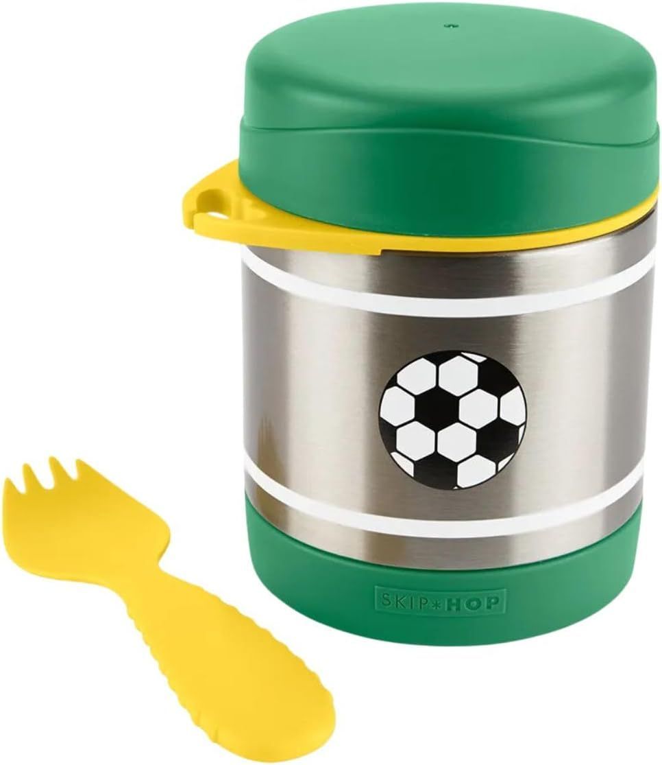 Skip Hop Spark Ice Cream Style Food Jar 3-6 Years 325ml, Safe And Durable Build, Kid-Approved Sporty Design, Lightweight And Travel-Friendly - Multicolour