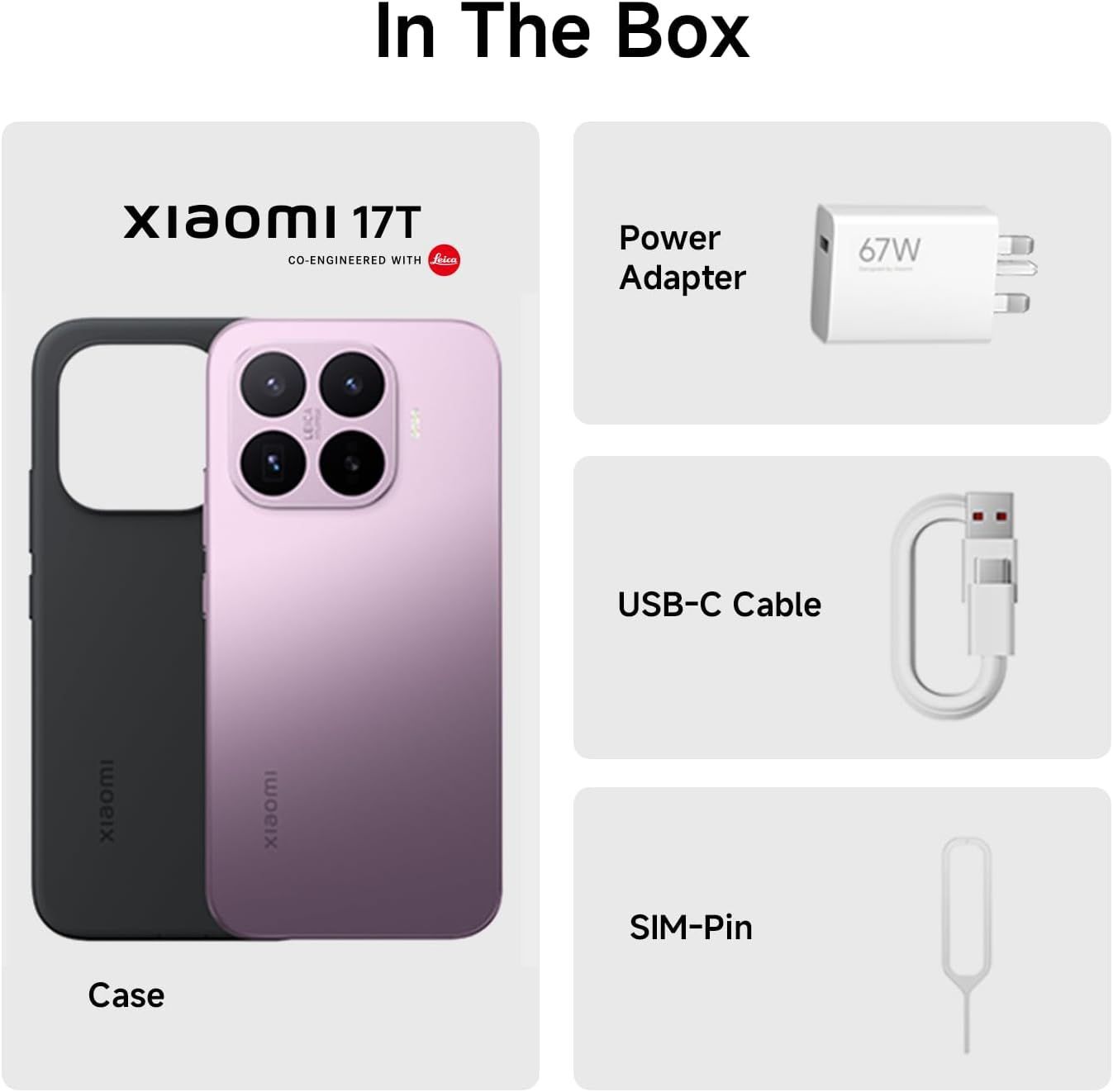 Xiaomi 17T 5G Smartphone: 12GB RAM, 256GB Storage, Leica Camera