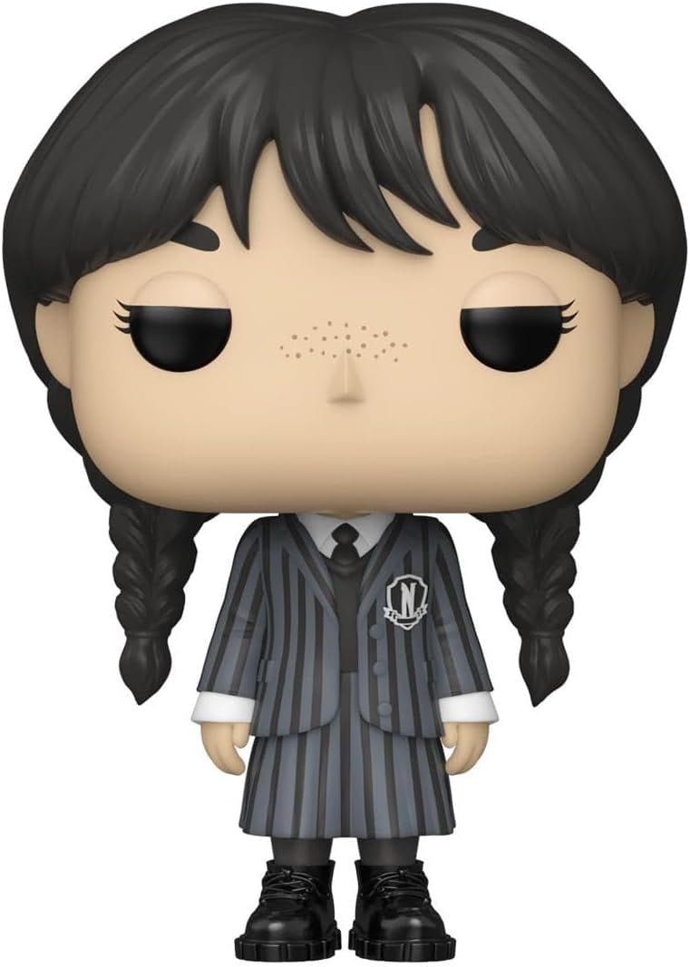 Funko Pop! TV Wednesday Addams Vinyl Figure - Collectible 3.75-Inch Wednesday Merchandise Model