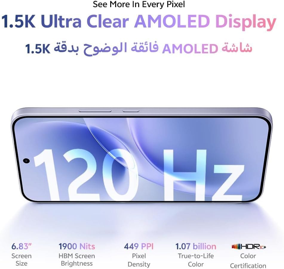 Vivo V70 FE 5G Silver | 8GB RAM, 256GB Storage, 120Hz AMOLED Display | Silver