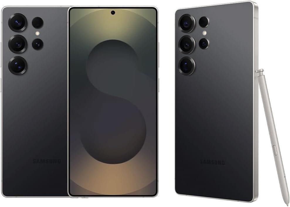 Samsung Galaxy S25 Ultra AI Smartphone - 256GB, 12GB RAM, 200MP Camera | Titanium Black