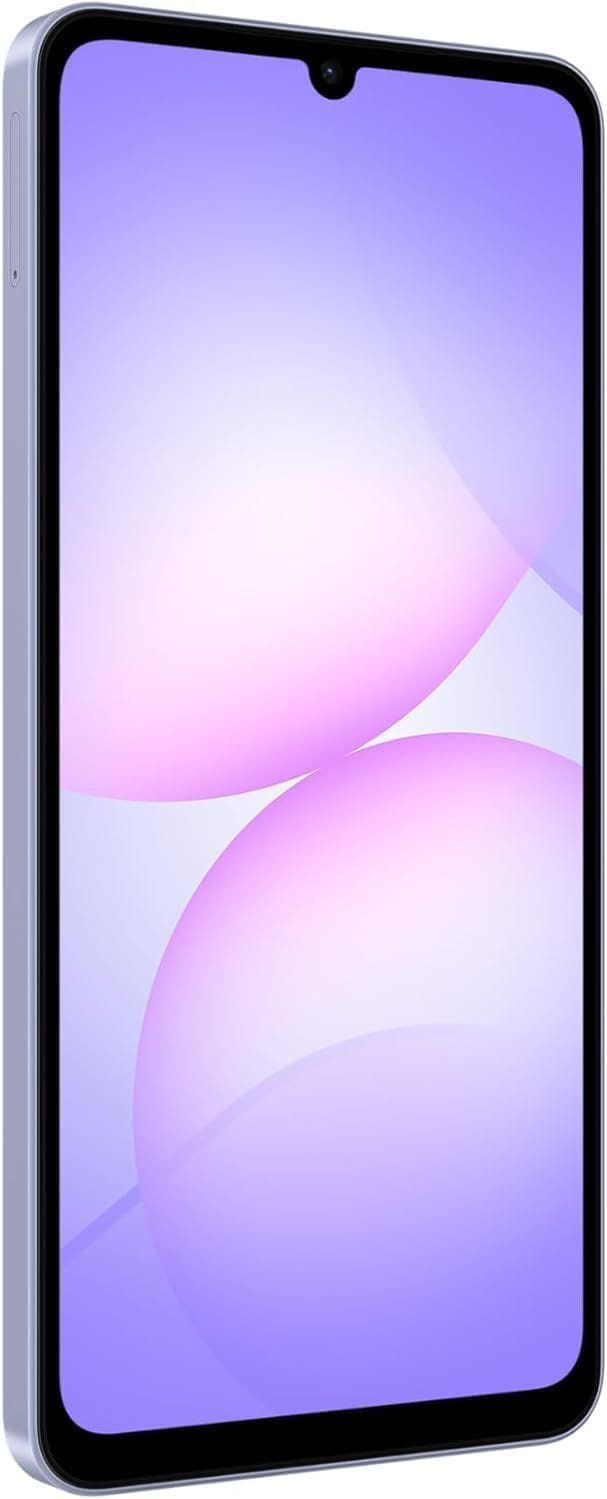 سامسونج جالاكسي A07 LTE هاتف ذكي - سعة تخزين 128 جيجابايت، RAM ‏4 جيجابايت، شاشة 6.7 بوصة، بنفسجي فاتح
