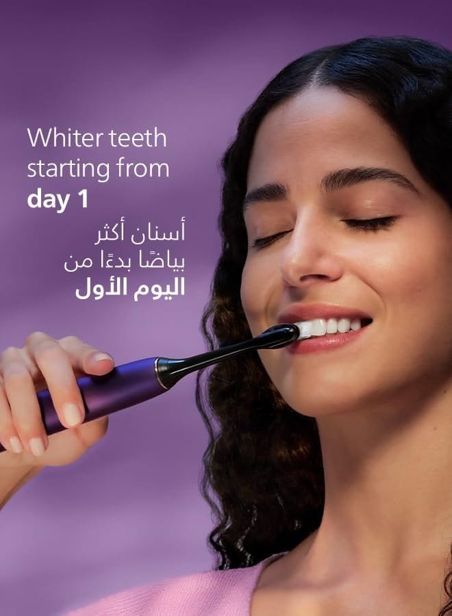 Philips Sonicare DiamondClean 9000 HX9911/95 Electric Toothbrush, Purple - Advanced Plaque Removal