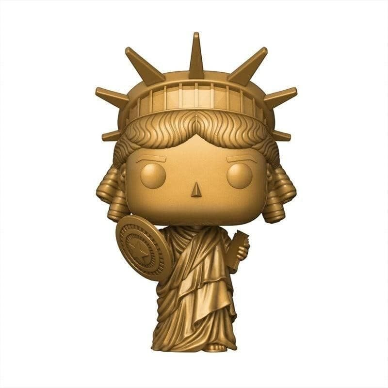 Funko Pop! Marvel Spider-Man: No Way Home Lady Liberty with Shield - Amazon Exclusive Figure
