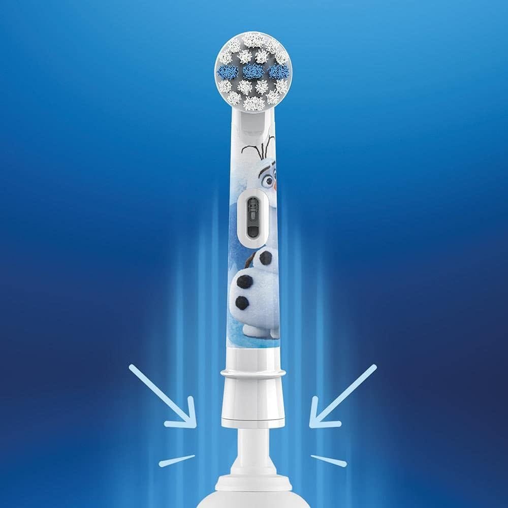 Oral-B EB10s-2 Kids Electric Toothbrush Replacement Heads, Frozen Edition, 2-Count, Soft Bristles