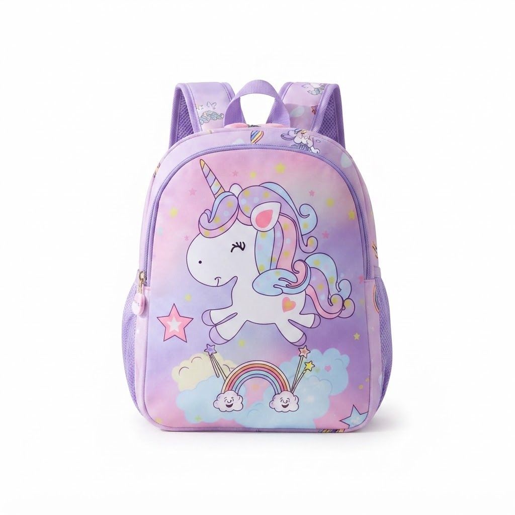 CasRmia Toddler Backpack - Lightweight Plush Cartoon Animal Schoolbag for Kids, Waterproof Daypack 