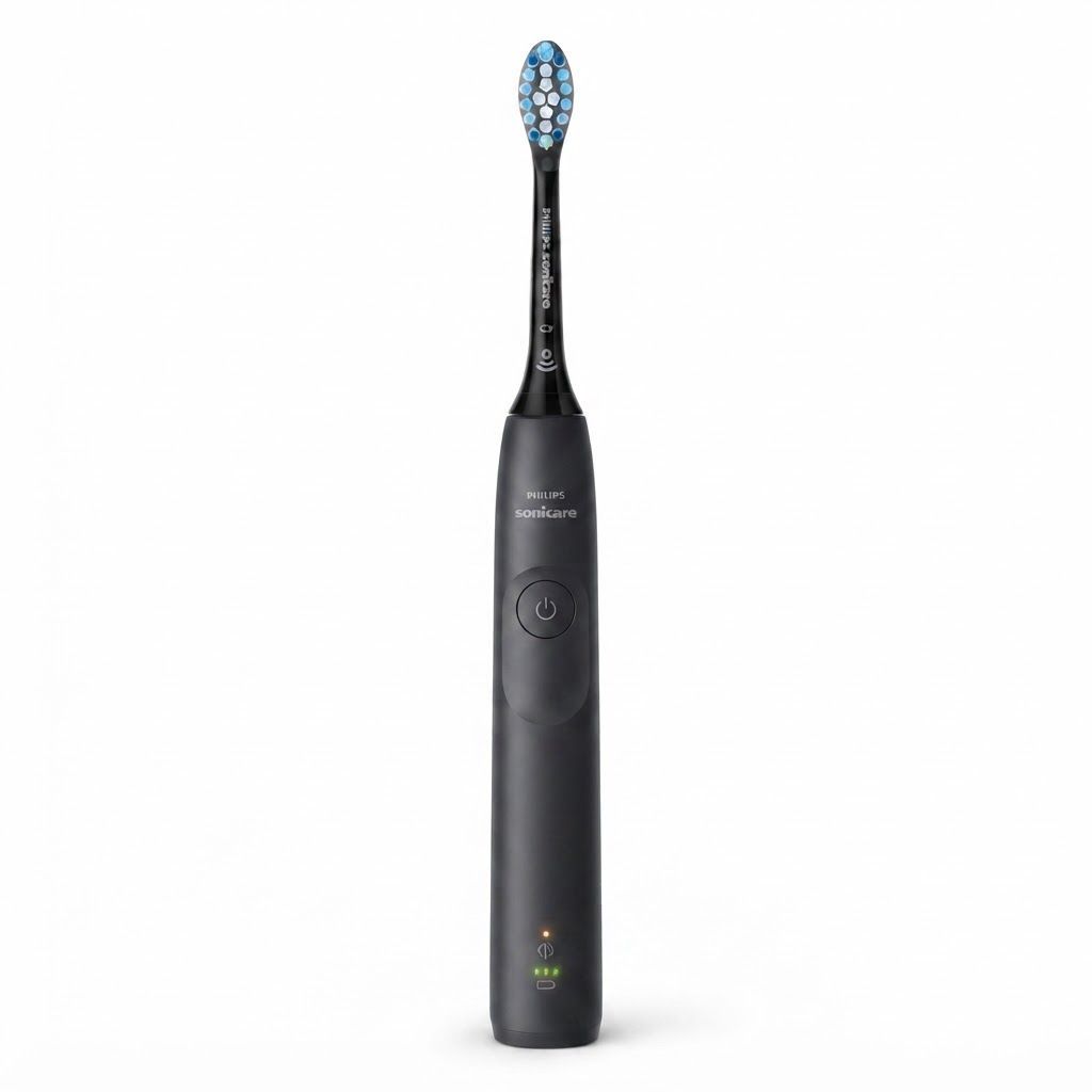 Philips Sonicare 5300 Series Electric Toothbrush HX7101/05, Black - Sonic Tech, Pressure Sensor
