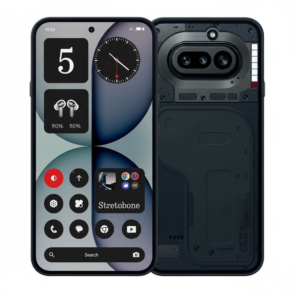 Nothing Phone (4a) with 50 MP Triple Camera, 70X Zoom, and 120Hz AMOLED Display | Black