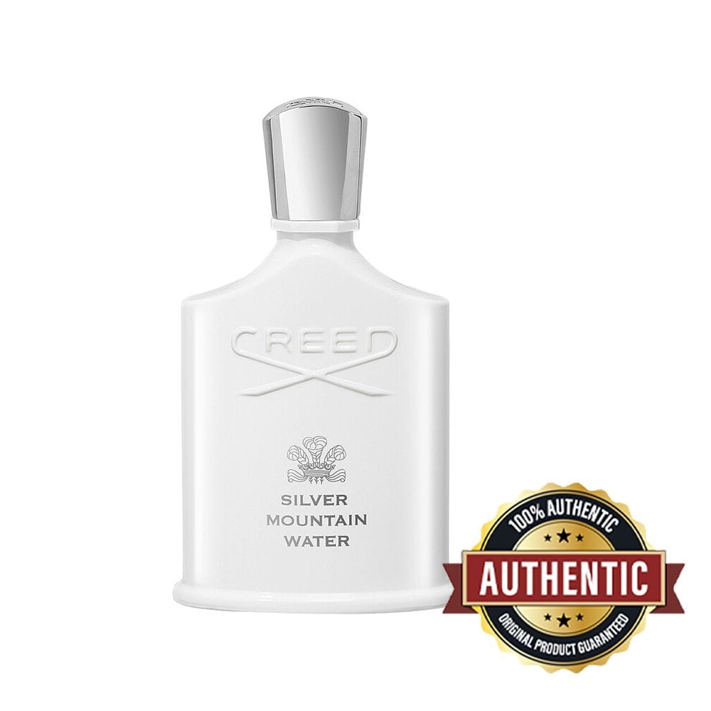Creed Silver Mountain Water Eau de Parfum Unisex 100ml with Bergamot, Mandarin, Green Tea, Blackcurrant & Sandalwood Notes | 3508441001053