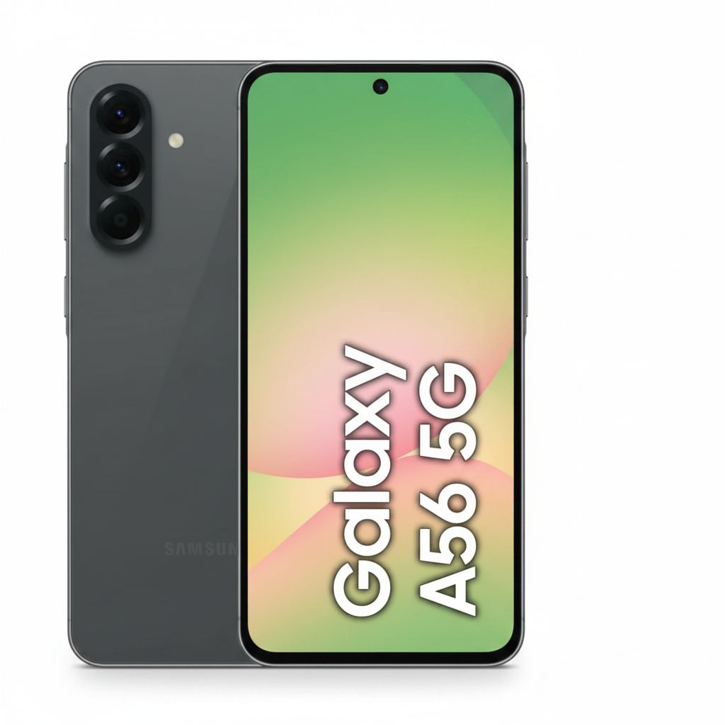 Samsung Galaxy A56 5G Smartphone - 256GB, 8GB RAM, Long-Lasting Battery |  Awesome Graphite