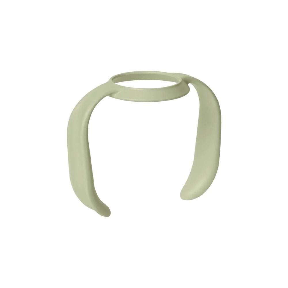 BIBS Baby Bottle Handle 6+ Months, Non-Slip Surface, Ergonomic Design, Cleaning Is Effortless, Comfortable Grip - Sage
