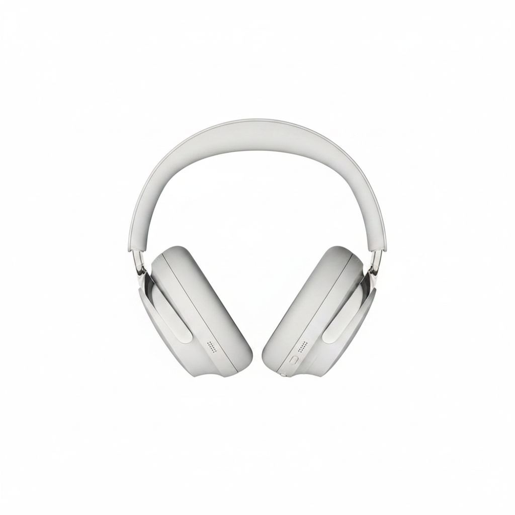 Bose QuietComfort Ultra Wireless Over-Ear Headphones (2nd Gen), Premium Noise Cancelling, Immersive Audio, Bluetooth - White