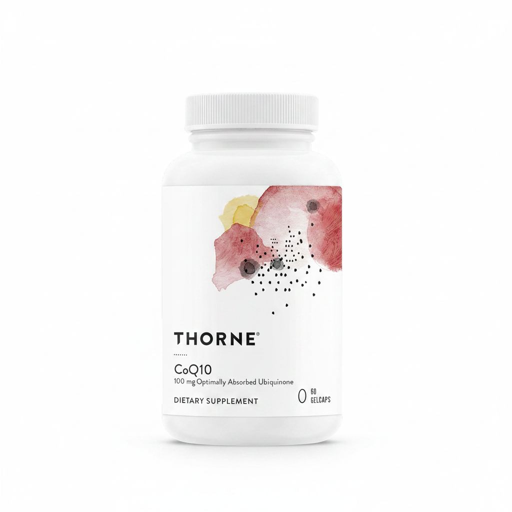 Thorne CoQ10 100mg - Heart Health & Energy Support Supplement