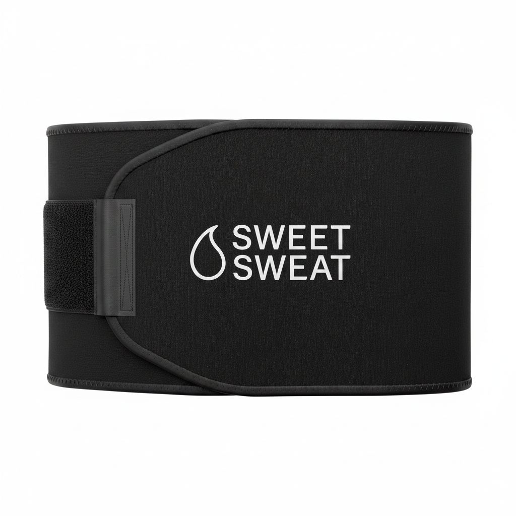 Sports Research Sweet Sweat Extra-Coverage Waist Trimmer for Enhanced Fitness