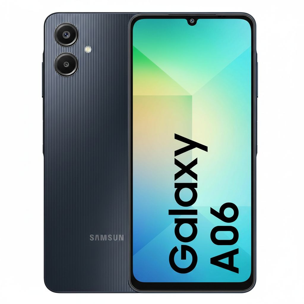 Samsung Galaxy A06 LTE - 4GB RAM, 64GB Storage, 50MP Camera | Black