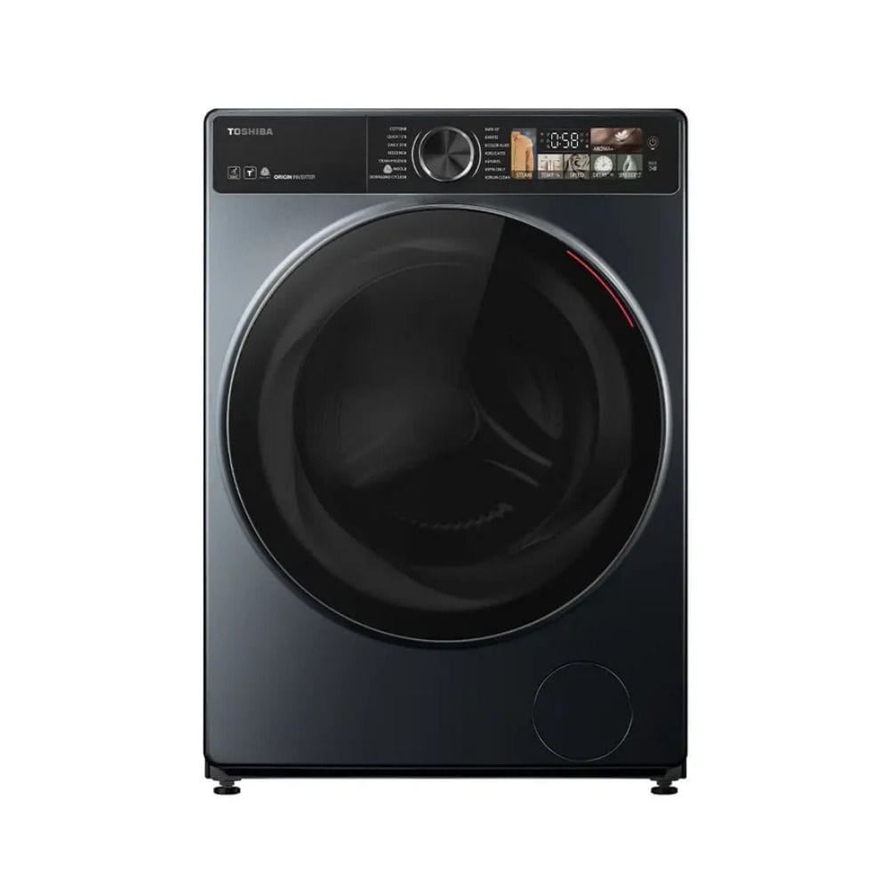 Toshiba 13kg/8kg Front Load Washer Dryer, 1400 RPM, Origin Inverter, Wi-Fi Smart Control | Morandi Grey - TWD-T25BZP140MWB(MG)