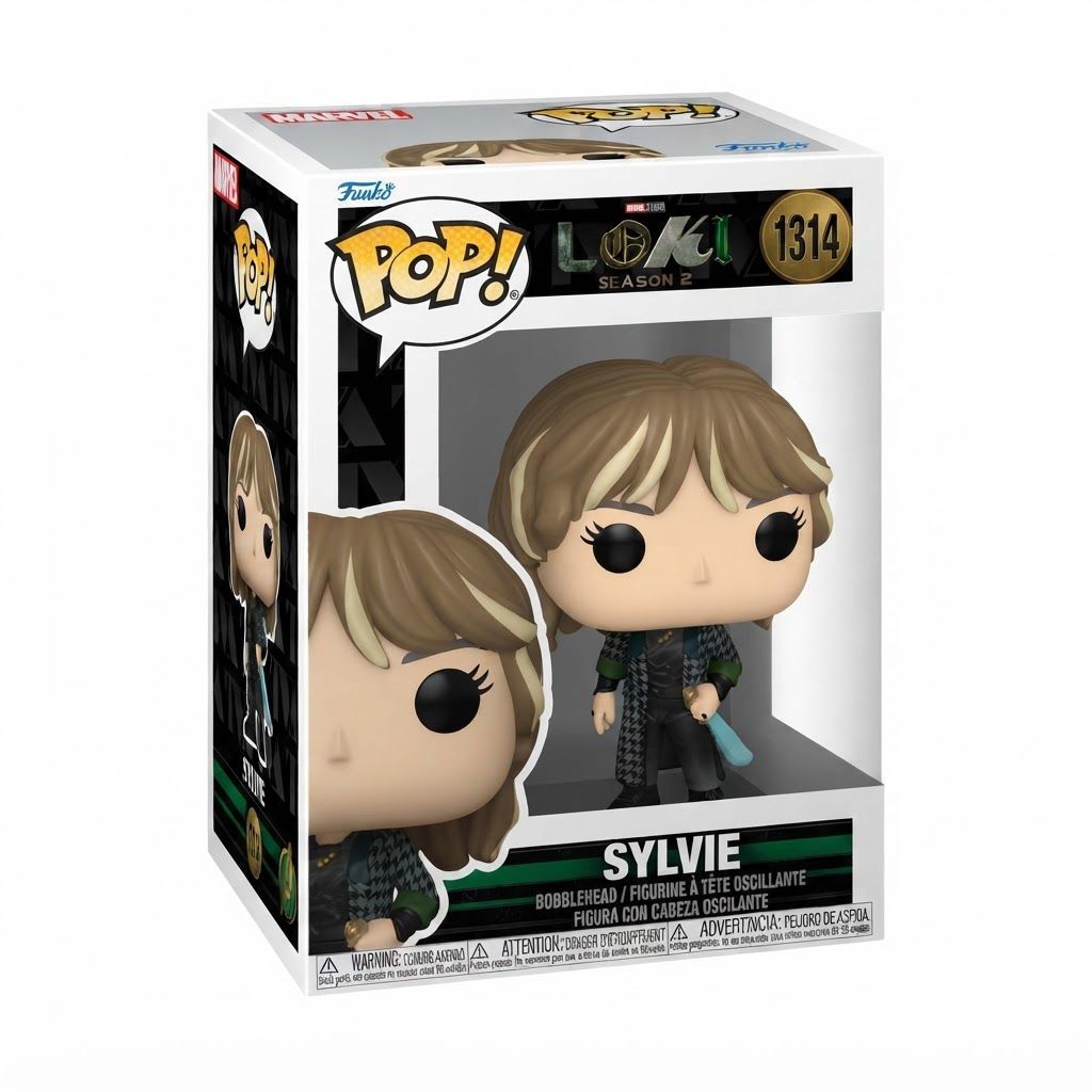 Funko Pop! Marvel Loki Sylvie Vinyl Figure #1006 - Collectible 3.75-Inch Action Toy for Fans