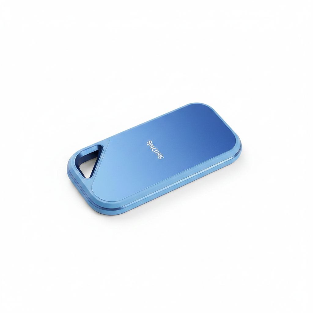 SanDisk Creator Pro Portable SSD 4TB, IP65 Rated, 2000MB/s Read & Write, SDSSDE81C-4T00-G25 - Blue