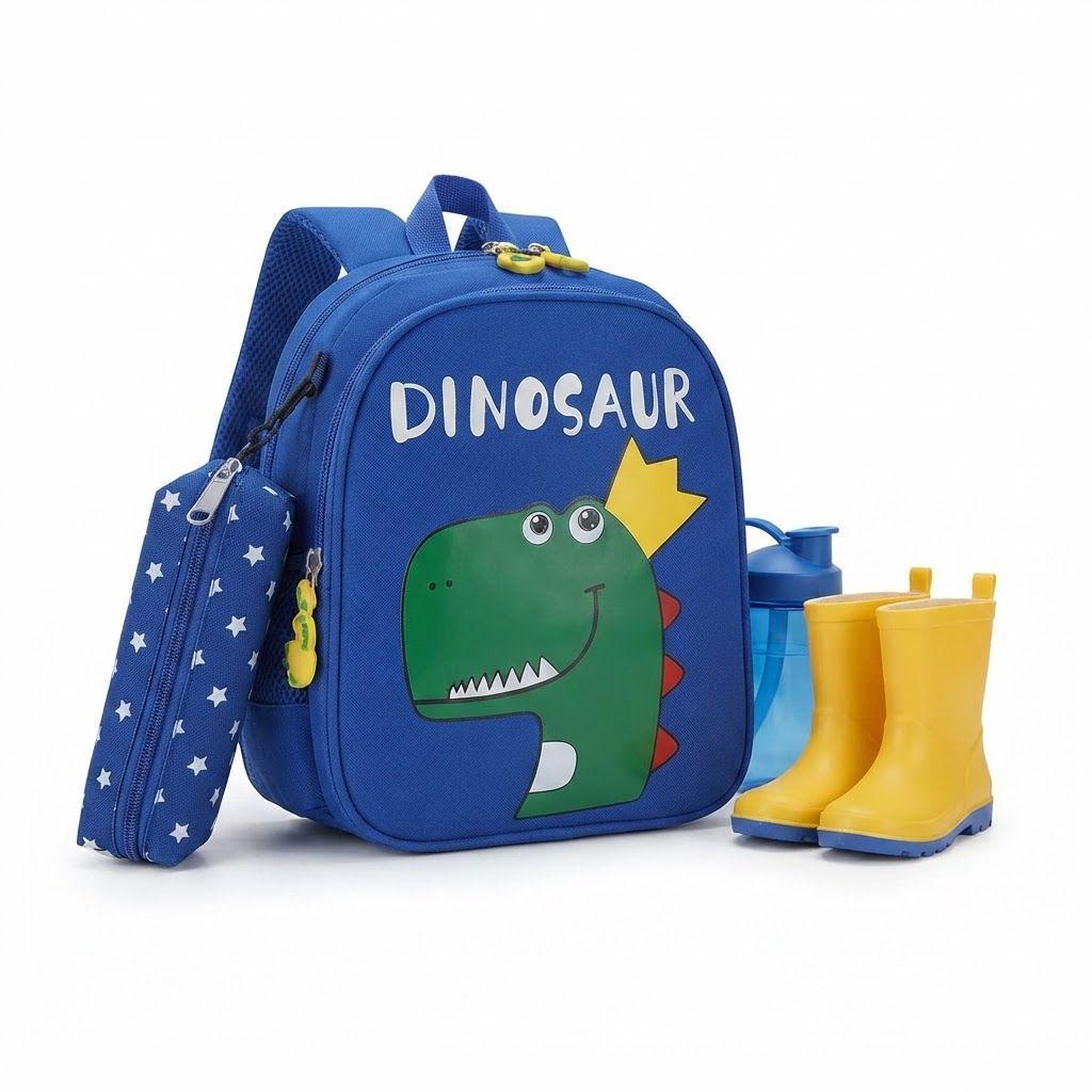 CasRmia Toddler Backpack - Lightweight Waterproof Kids Daypack with Cute Animal Design, Adjustable S