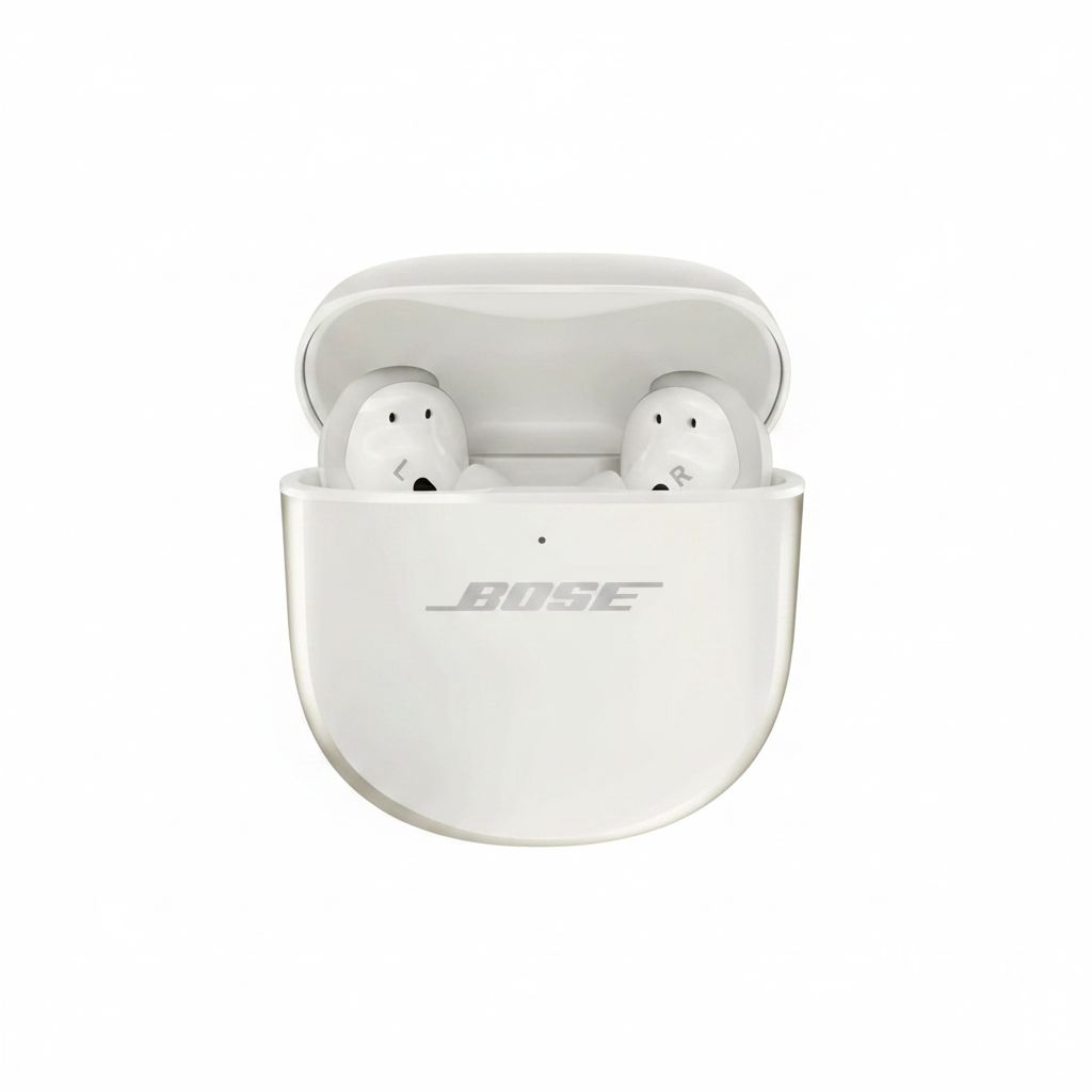 Bose QuietComfort Ultra Wireless Earbuds Diamond 60th Edition, Noise Cancelling, Spatial Audio, Bluetooth, Premium Sound - White