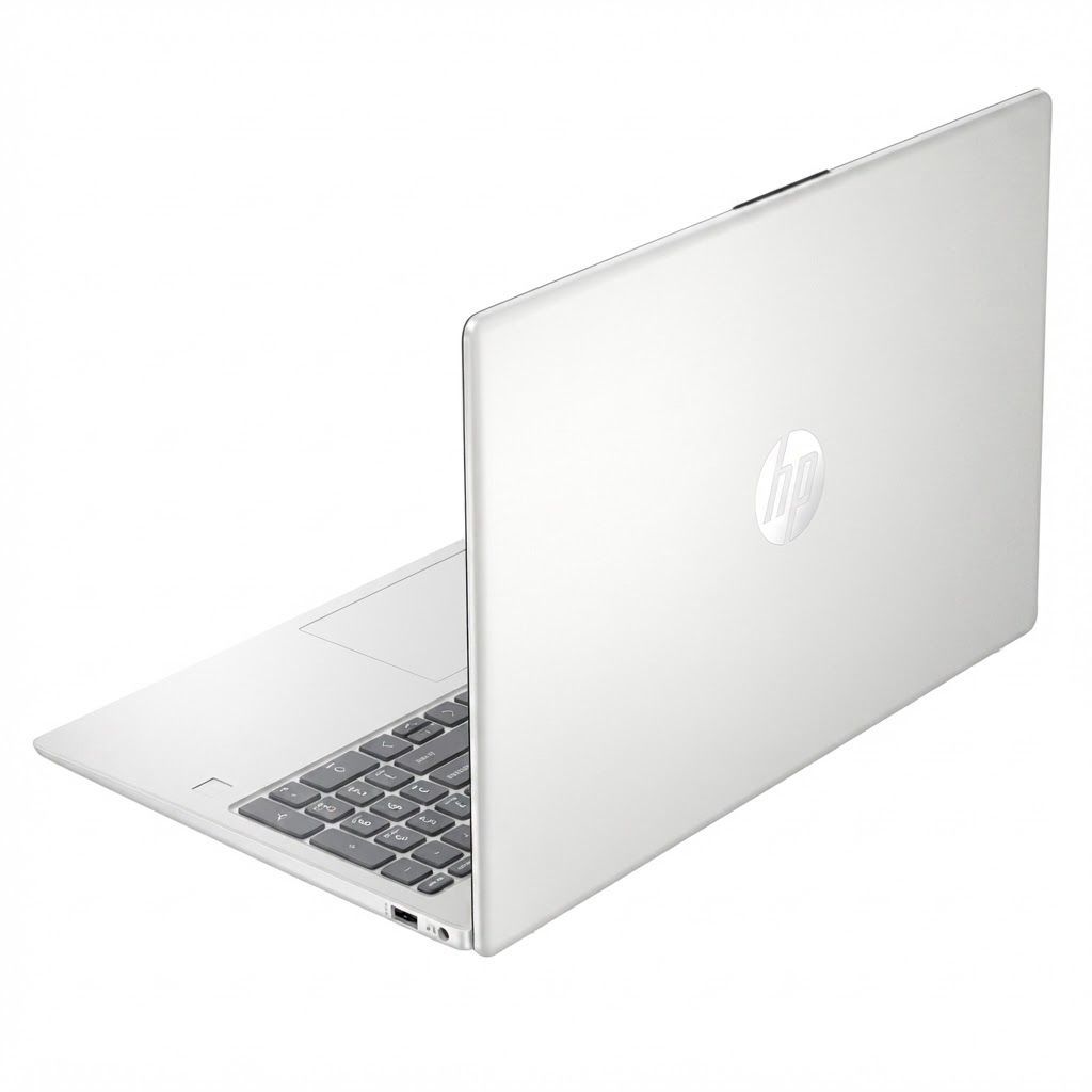 HP 15.6-Inch AI Laptop 2026 Model - Intel Core Ultra 5 225U, 24GB RAM, 512GB SSD, Windows 11, English & Arabic Keyboard | Silver - D36D3EA