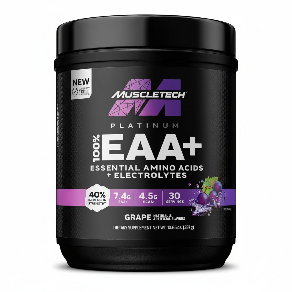 Muscletech Essential Amino Acids Supplement with Electrolytes | Pre-Workout Energy & Recovery | 387g