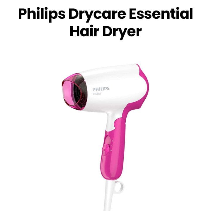 Philips Hair Dryer – Pink| BHD003/03