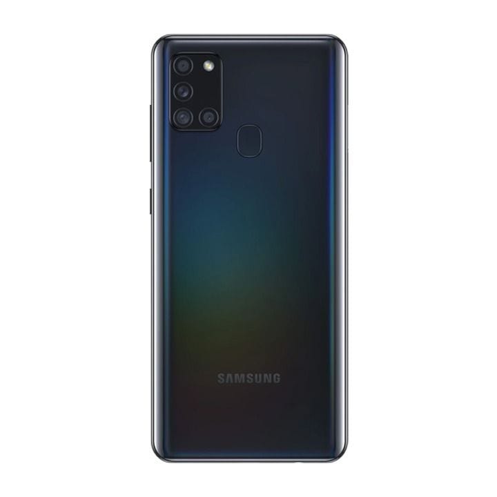 هاتف سامسونج جالاكسي A21s بذاكرة ٤ جيجابايت رام و٦٤ جيجابايت تخزين اللون الأسود SMA217FZKGXSG