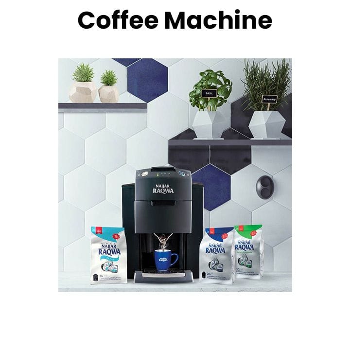 Najjar Raqwa Turkish Coffee Machine - Black