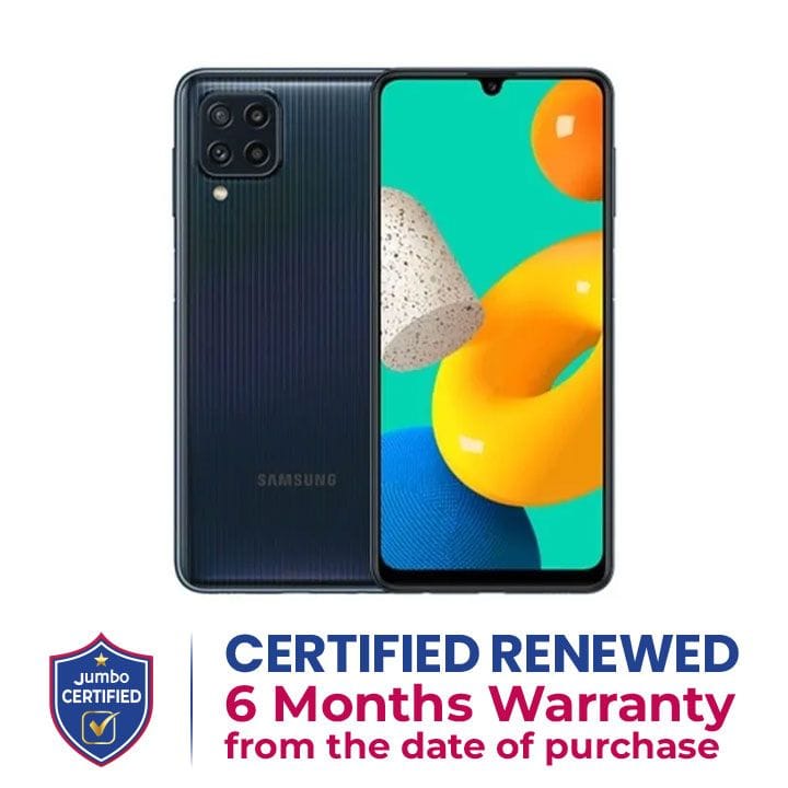 Samsung Galaxy M32 6GB+128GB Smartphone | Black | M325FZKGMEA