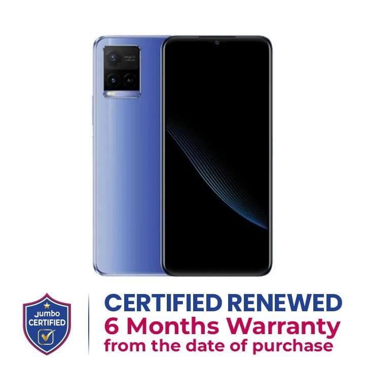 Vivo Y21 4GB+64GB Smartphone | Metallic Blue