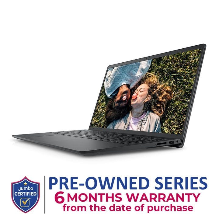 ديل إنسبيرون سيليرون N4020، رام 4GB، تخزين 128GB M.2 PCIe NVMe، شاشة 15.6 بوصة عالي الوضوح، معالج رسوميات إنتل فائق الوضوح 600، نظام تشغيل ويندوز 11 - أسود | INS3510